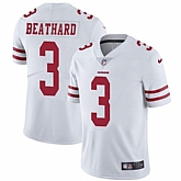Nike Men & Women & Youth 49ers 3 C. J. Beathard White NFL Vapor Untouchable Limited Jersey,baseball caps,new era cap wholesale,wholesale hats